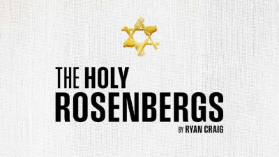 Poster advertising The Holy Rosenbergs as part of Read About Stuff's London Theatre Preview: The West End and Off-West End To Look Out For in February 2026