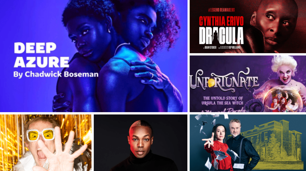 Poster advertising Read About Stuff's London Theatre Preview: The West End and Off-West End To Look Out For in February 2026