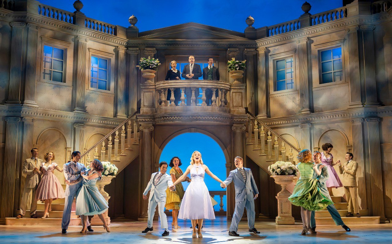 Review of Helen George and Felicity Kendal in High Society at the Barbican, London
